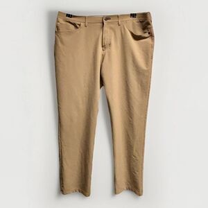 Public Rec Pants Mens 40x32 Khaki Workday Performance Stretch Chino Comfort